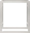 vidaXL - Haardhoutrek - 80x28x86 - cm - roestvrij - staal