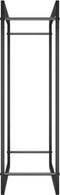 vidaXL - Haardhoutrek - 80x28x86 - cm - staal - matzwart