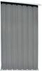 vidaXL - Haardhoutschuur - 163x83x154 - cm - gegalvaniseerd - staal - grijs