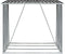 vidaXL - Haardhoutschuur - 163x83x154 - cm - gegalvaniseerd - staal - antraciet