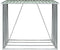 vidaXL - Haardhoutschuur - 163x83x154 - cm - gegalvaniseerd - staal - groen