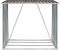vidaXL - Haardhoutschuur - 163x83x154 - cm - gegalvaniseerd - staal - bruin