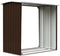 vidaXL - Haardhoutschuur - 172x91x154 - cm - gegalvaniseerd - staal - bruin