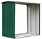 vidaXL - Haardhoutschuur - 172x91x154 - cm - gegalvaniseerd - staal - groen
