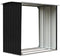 vidaXL - Haardhoutschuur - 172x91x154 - cm - gegalvaniseerd - staal - antraciet