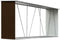 vidaXL - Haardhoutschuur - 172x91x154 - cm - gegalvaniseerd - staal - groen