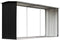 vidaXL - Haardhoutschuur - 172x91x154 - cm - gegalvaniseerd - staal - groen