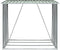 vidaXL - Haardhoutschuur - 172x91x154 - cm - gegalvaniseerd - staal - groen