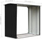 vidaXL - Haardhoutschuur - 172x91x154 - cm - gegalvaniseerd - staal - antraciet