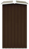 vidaXL - Haardhoutschuur - 172x91x154 - cm - gegalvaniseerd - staal - groen