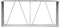 vidaXL - Haardhoutschuur - 330x84x152 - cm - gegalvaniseerd - staal - grijs