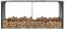vidaXL - Haardhoutschuur - 330x92x153 - cm - gegalvaniseerd - staal - antraciet