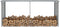 vidaXL - Haardhoutschuur - 330x92x153 - cm - gegalvaniseerd - staal - groen