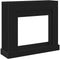 vidaXL - Haardombouw - 100x30x87,5 - cm - spaanplaat - zwart - eikenkleurig