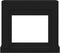 vidaXL - Haardombouw - 100x30x87,5 - cm - spaanplaat - zwart - eikenkleurig
