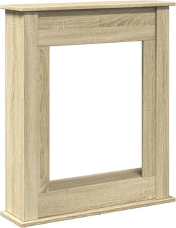 vidaXL - Haardombouw - 75x20x87,5 - cm - bewerkt - hout - sonoma - eikenkleurig