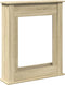 vidaXL - Haardombouw - 75x20x87,5 - cm - bewerkt - hout - sonoma - eikenkleurig
