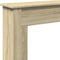 vidaXL - Haardombouw - 75x20x87,5 - cm - bewerkt - hout - sonoma - eikenkleurig