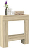vidaXL - Haardombouw - 81x18x82 - cm - bewerkt - hout - sonoma - eikenkleurig
