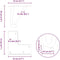 vidaXL - Haarspeld - tafelpoten - 4 - st - 10 - cm - massief - staal - zwart