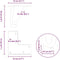 vidaXL - Haarspeld - tafelpoten - 4 - st - 10 - cm - massief - staal - antracietkleurig