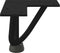 vidaXL - Haarspeld - tafelpoten - 4 - st - 10 - cm - massief - staal - zwart