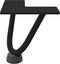 vidaXL - Haarspeld - tafelpoten - 4 - st - 10 - cm - massief - staal - zwart