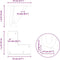 vidaXL - Haarspeld - tafelpoten - 4 - st - 10 - cm - massief - staal - zwart