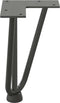 vidaXL - Haarspeld - tafelpoten - 4 - st - 20 - cm - massief - staal - antracietkleurig