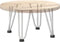 vidaXL - Haarspeld - tafelpoten - 4 - st - 20 - cm - massief - staal - wit