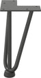 vidaXL - Haarspeld - tafelpoten - 4 - st - 20 - cm - massief - staal - antracietkleurig
