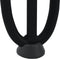 vidaXL - Haarspeld - tafelpoten - 4 - st - 20 - cm - massief - staal - zwart