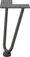 vidaXL - Haarspeld - tafelpoten - 4 - st - 20 - cm - massief - staal - antracietkleurig