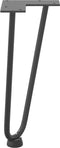vidaXL - Haarspeld - tafelpoten - 4 - st - 30 - cm - massief - staal - antracietkleurig