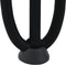 vidaXL - Haarspeld - tafelpoten - 4 - st - 30 - cm - massief - staal - zwart