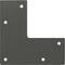 vidaXL - Haarspeld - tafelpoten - 4 - st - 30 - cm - massief - staal - antracietkleurig
