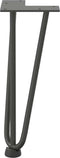 vidaXL - Haarspeld - tafelpoten - 4 - st - 30 - cm - massief - staal - antracietkleurig
