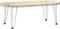 vidaXL - Haarspeld - tafelpoten - 4 - st - 30 - cm - massief - staal - wit