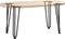 vidaXL - Haarspeld - tafelpoten - 4 - st - 42 - cm - massief - staal - zwart