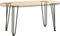 vidaXL - Haarspeld - tafelpoten - 4 - st - 42 - cm - massief - staal - antracietkleurig