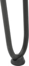 vidaXL - Haarspeld - tafelpoten - 4 - st - 42 - cm - massief - staal - antracietkleurig