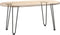 vidaXL - Haarspeld - tafelpoten - 4 - st - 42 - cm - massief - staal - zwart