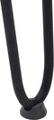 vidaXL - Haarspeld - tafelpoten - 4 - st - 72 - cm - massief - staal - zwart