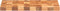 vidaXL - Hakblok - 50x34x3,8 - cm - massief - acaciahout