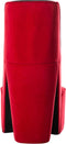 vidaXL Hakstoel fluweel rood
