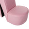 vidaXL Hakstoel kunstleer roze
