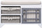 vidaXL - Halbank - 70x33,5x45 - cm - paulowniahout - wit