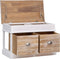 vidaXL - Halbank - 70x35x45 - cm - paulowniahout