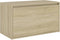 vidaXL - Halbank - 80x40x45 - cm - bewerkt - hout - sonoma - eikenkleurig