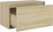 vidaXL - Halbank - 80x40x45 - cm - bewerkt - hout - sonoma - eikenkleurig